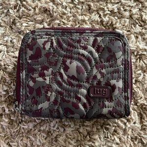 Lug Splits Wallet - Leopard Berry